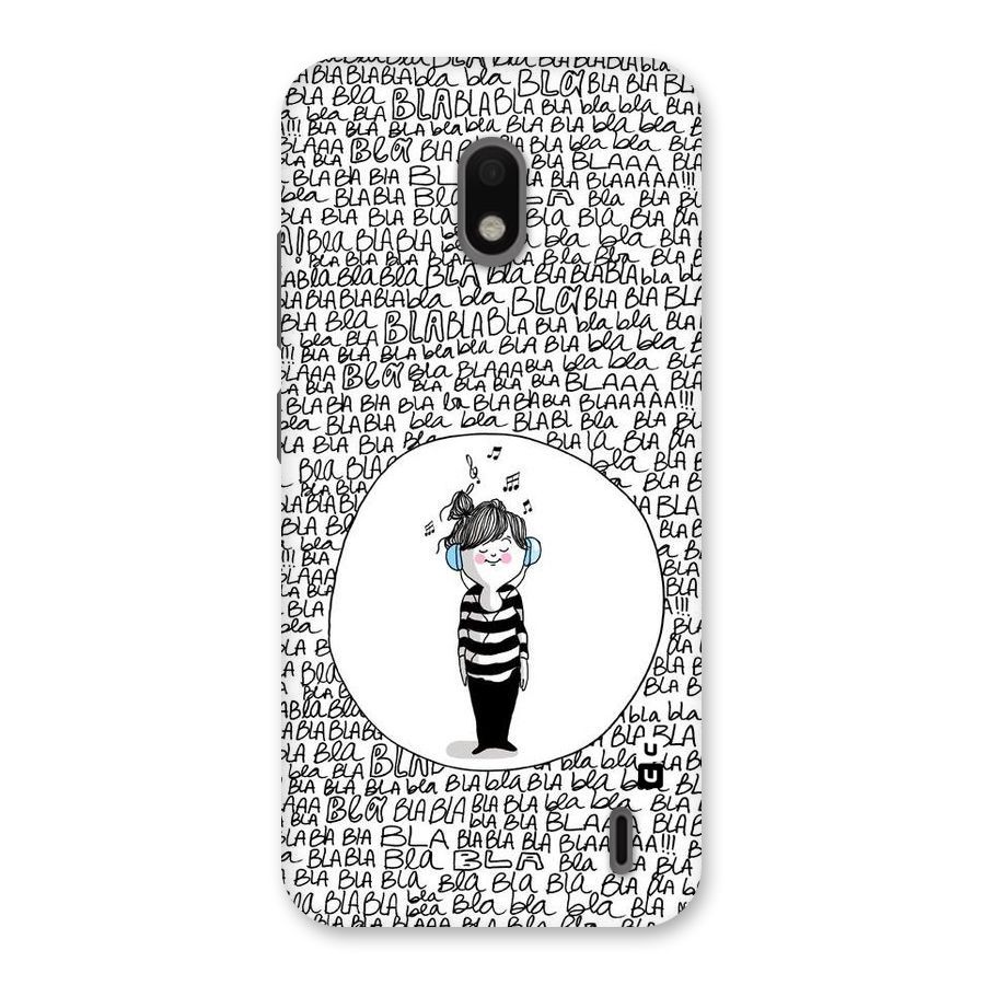 Music And Bla Bla Back Case for Nokia 2.2