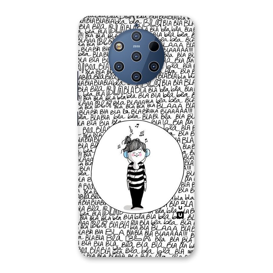 Music And Bla Bla Back Case for Nokia 9 PureView