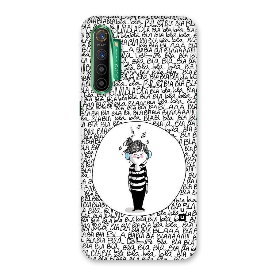 Music And Bla Bla Back Case for Realme X2
