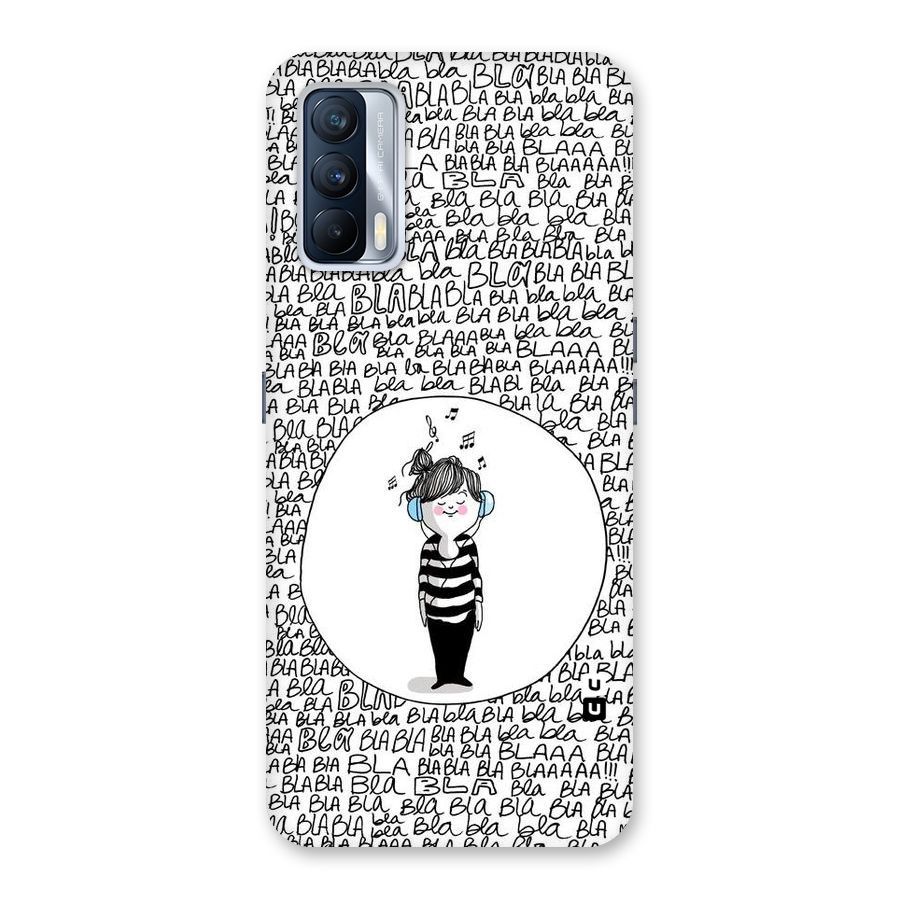 Music And Bla Bla Back Case for Realme X7