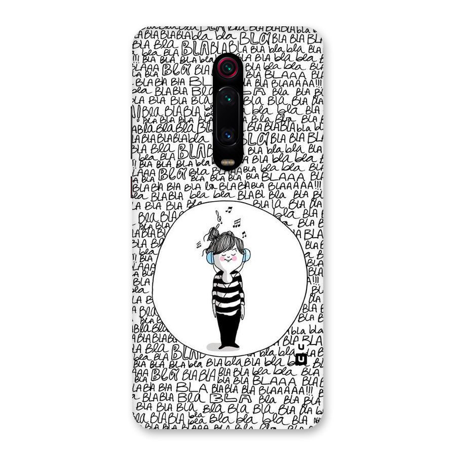 Music And Bla Bla Back Case for Redmi K20