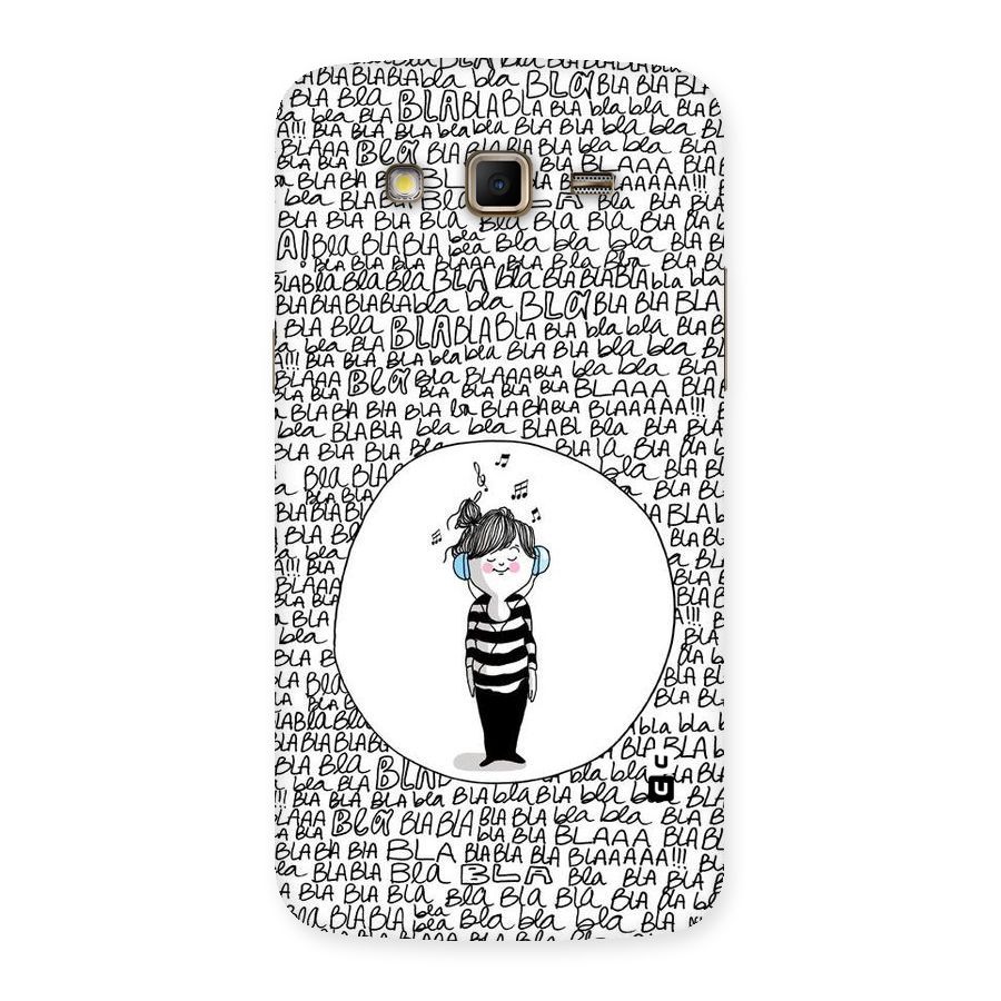 Music And Bla Bla Back Case for Samsung Galaxy Grand 2