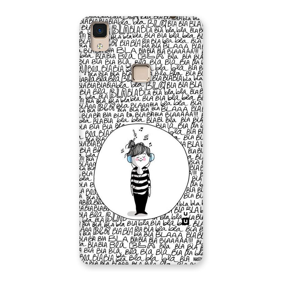 Music And Bla Bla Back Case for V3 Max