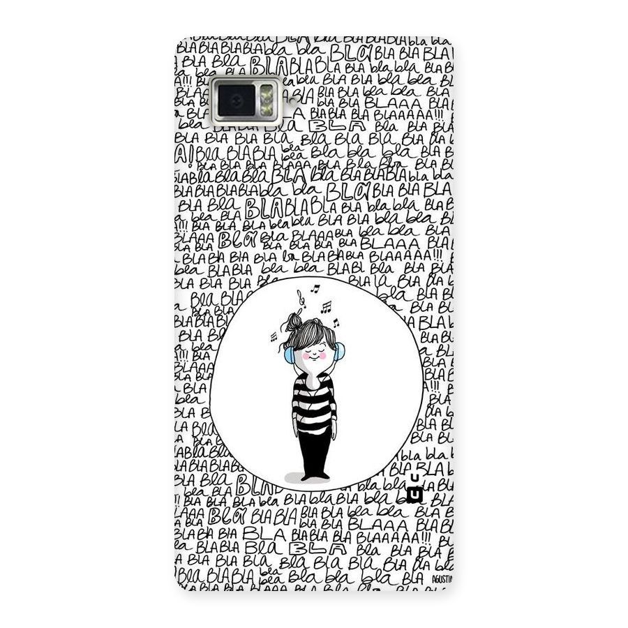 Music And Bla Bla Back Case for Vibe Z2 Pro K920