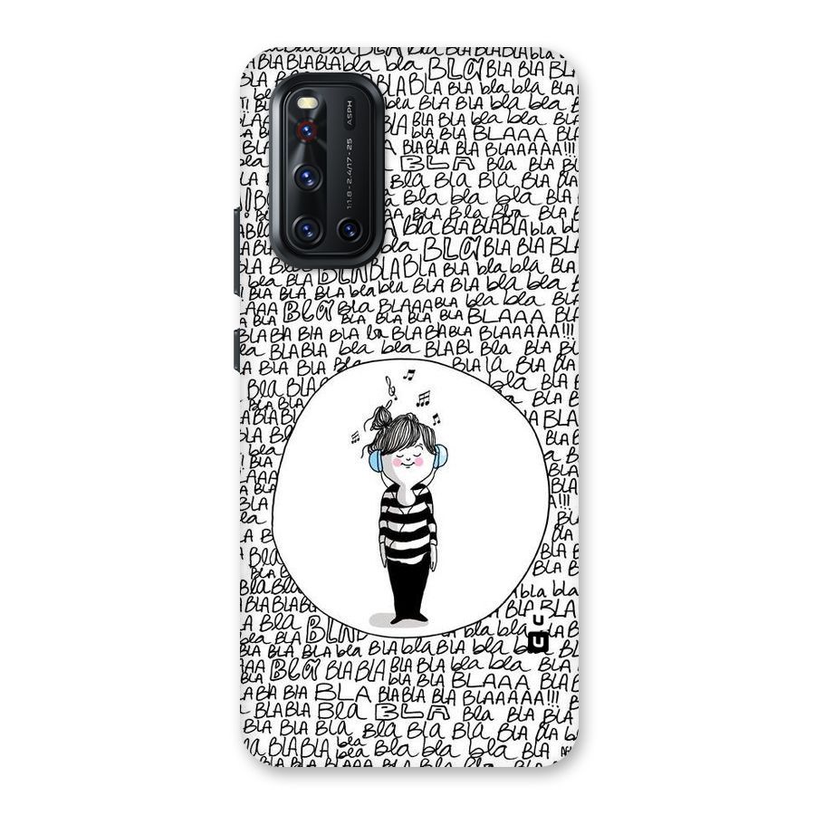 Music And Bla Bla Back Case for Vivo V19