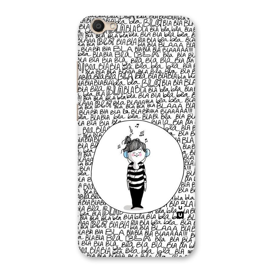 Music And Bla Bla Back Case for Vivo V5