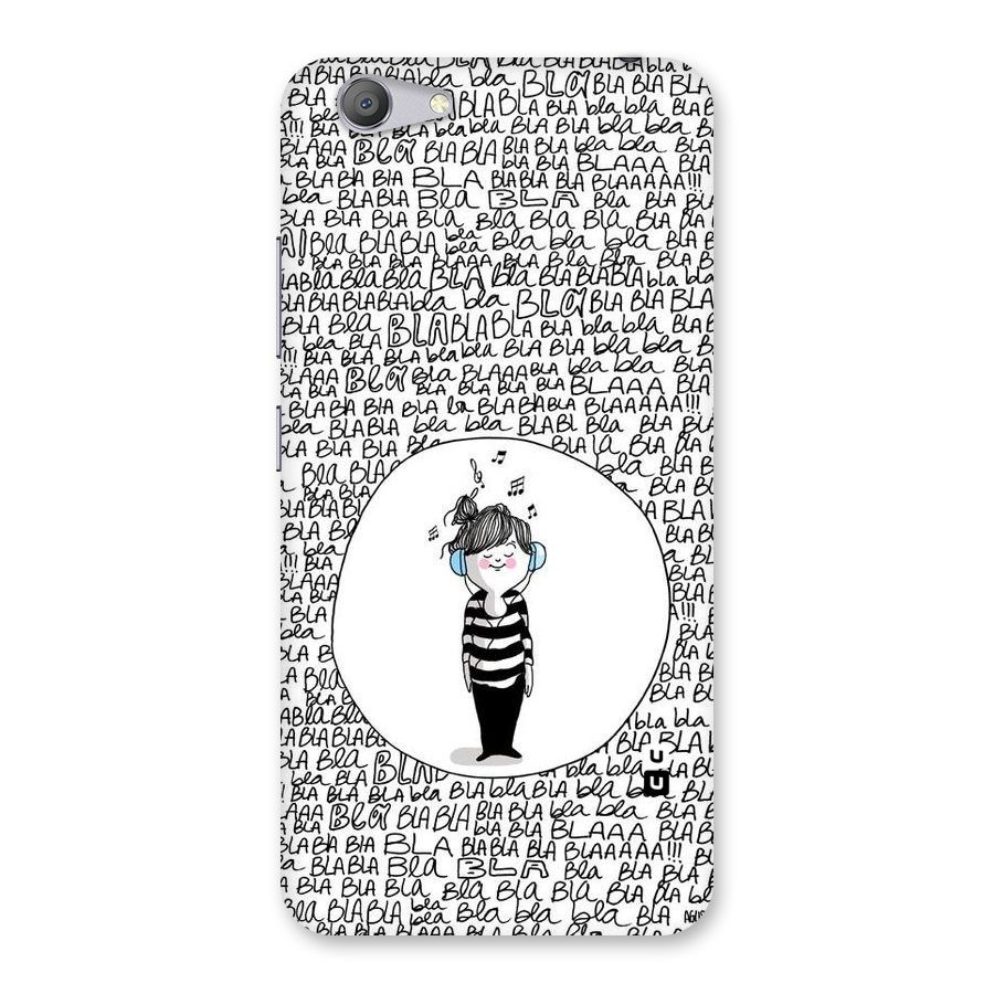 Music And Bla Bla Back Case for Vivo Y53