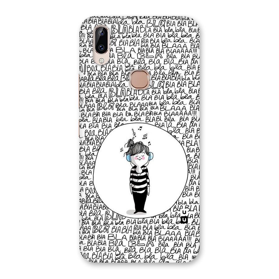 Music And Bla Bla Back Case for Vivo Y83 Pro