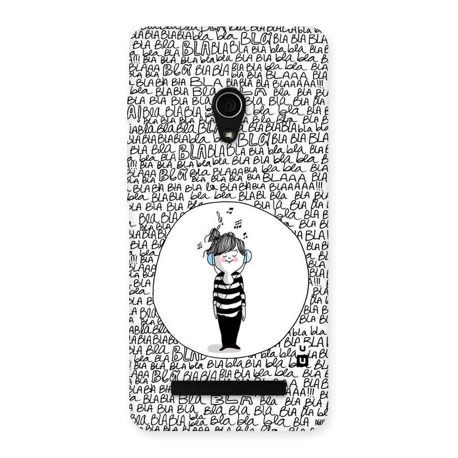 Music And Bla Bla Back Case for Zenfone 5