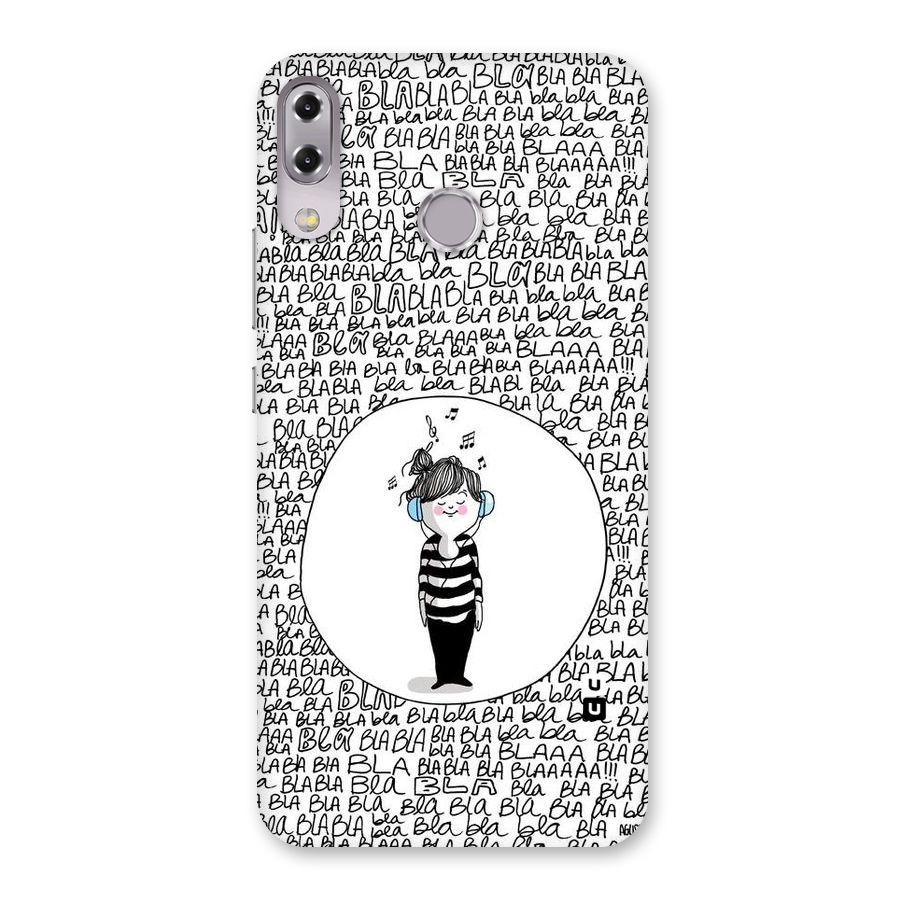 Music And Bla Bla Back Case for Zenfone 5Z