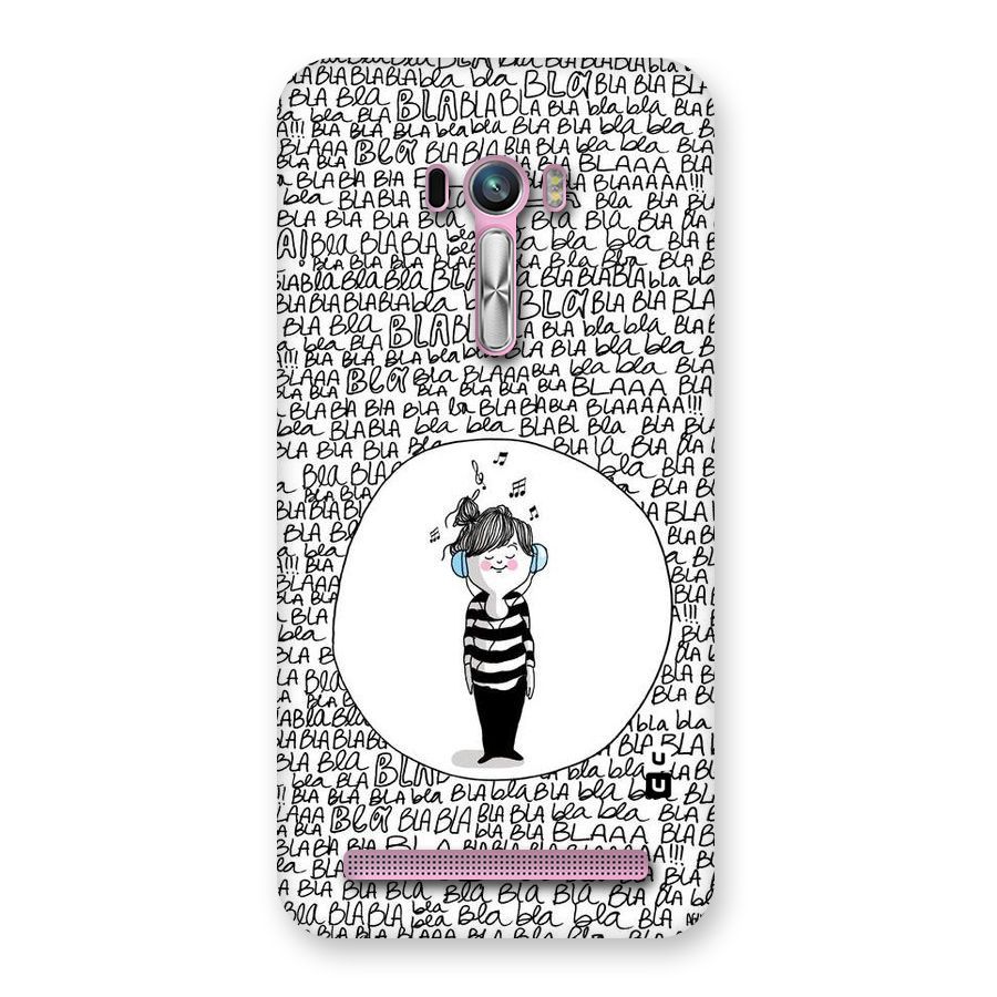 Music And Bla Bla Back Case for Zenfone Selfie