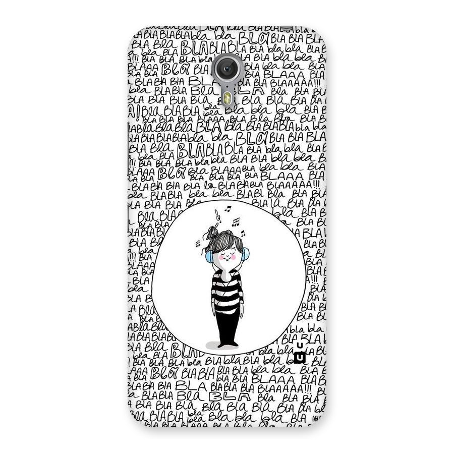 Music And Bla Bla Back Case for Zuk Z1