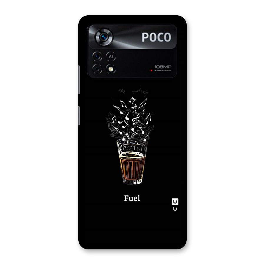Music Chai My Fuel Back Case for Poco X4 Pro 5G