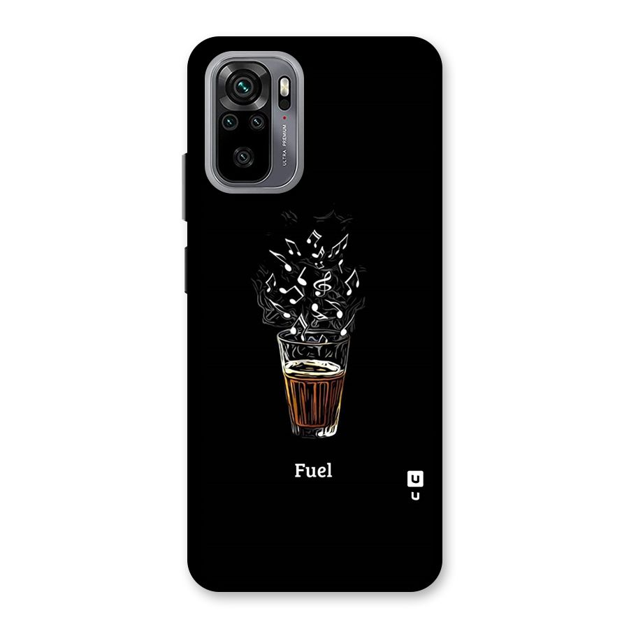 Music Chai My Fuel Back Case for Redmi Note 10