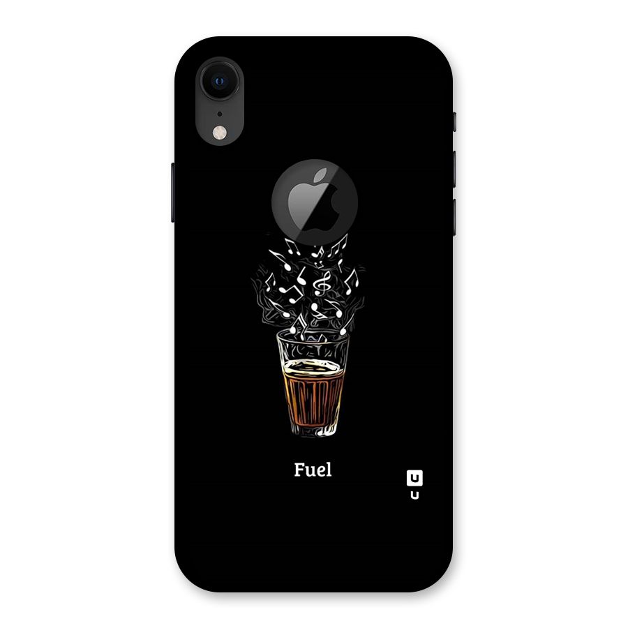 Music Chai My Fuel Back Case for iPhone XR Logo Cut