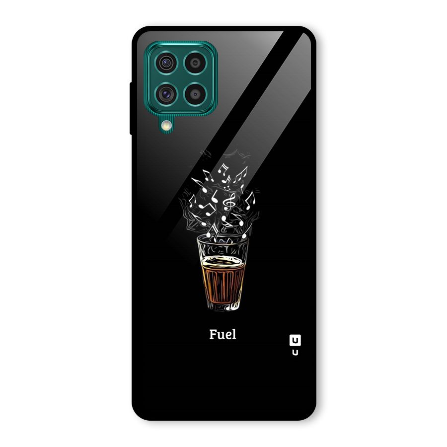 Music Chai My Fuel Glass Back Case for Galaxy F62