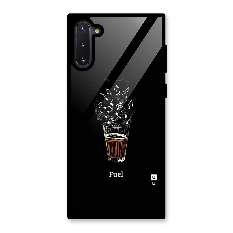 Music Chai My Fuel Glass Back Case for Galaxy Note 10