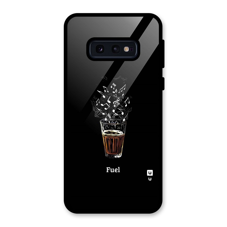 Music Chai My Fuel Glass Back Case for Galaxy S10e
