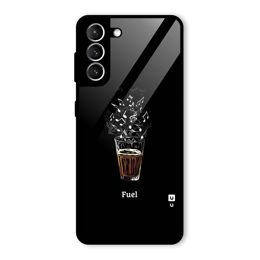 Music Chai My Fuel Glass Back Case for Galaxy S21 5G