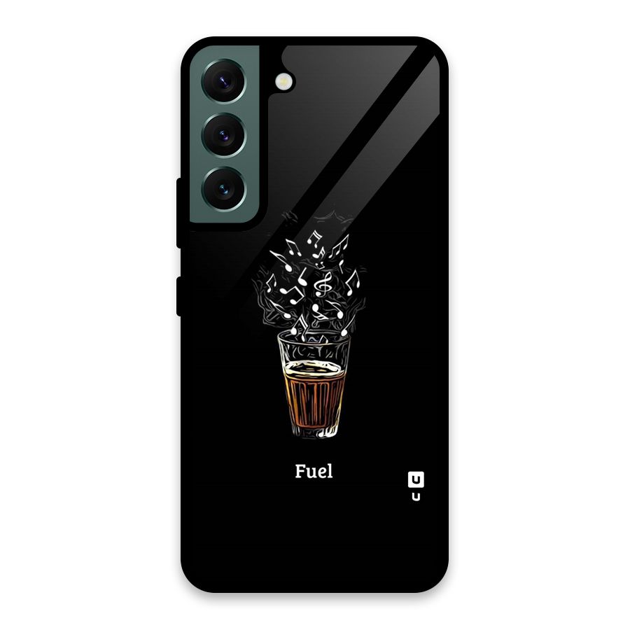 Music Chai My Fuel Glass Back Case for Galaxy S22 5G