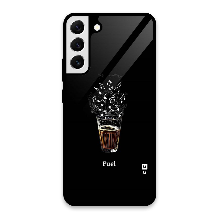Music Chai My Fuel Glass Back Case for Galaxy S22 Plus 5G