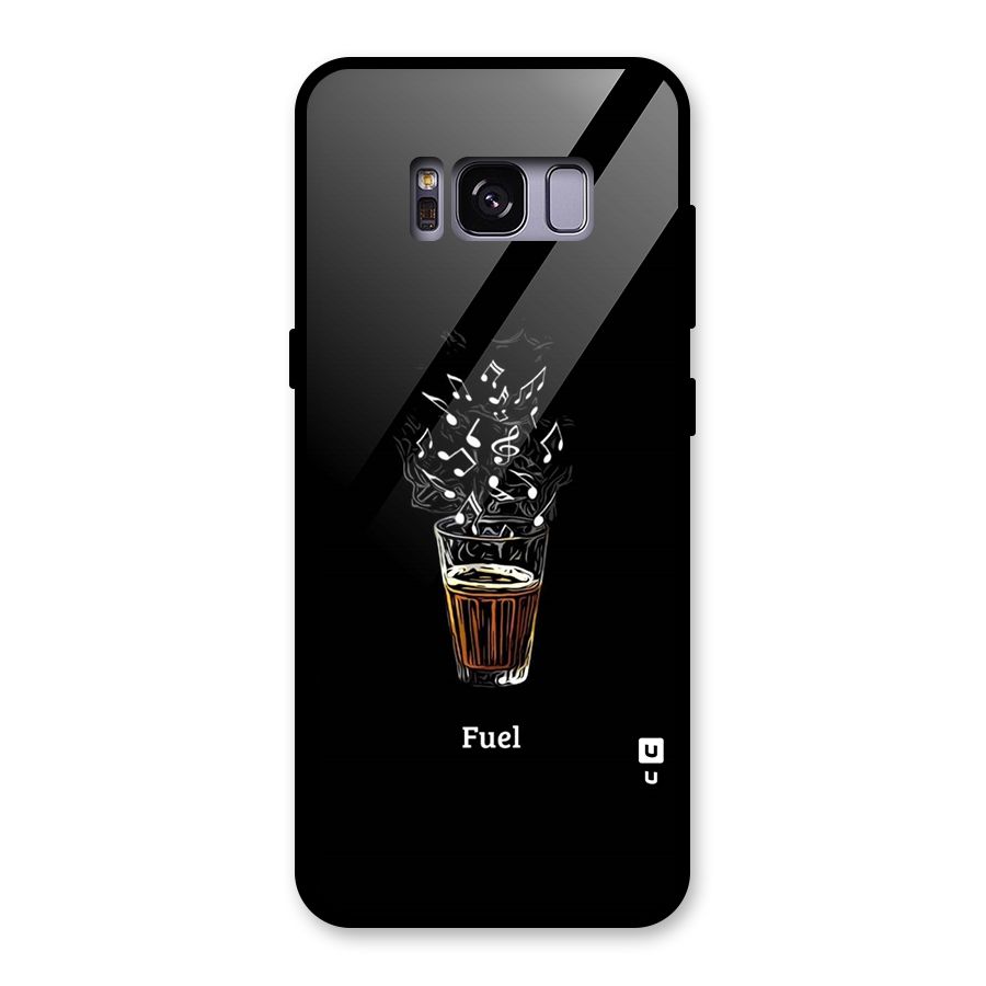 Music Chai My Fuel Glass Back Case for Galaxy S8