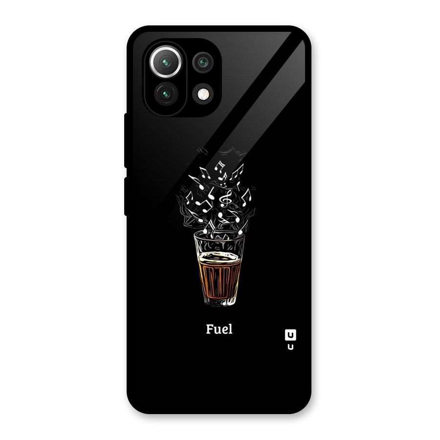 Music Chai My Fuel Glass Back Case for Mi 11 Lite NE 5G