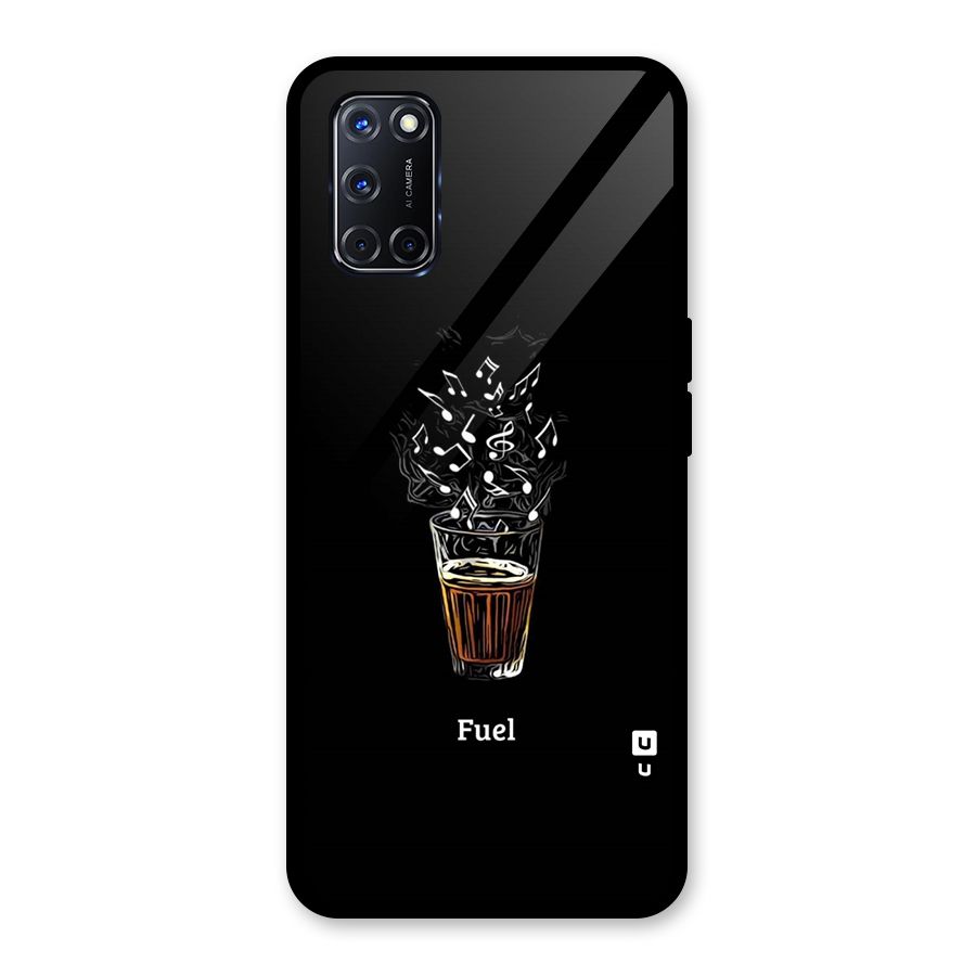 Music Chai My Fuel Glass Back Case for Oppo A52