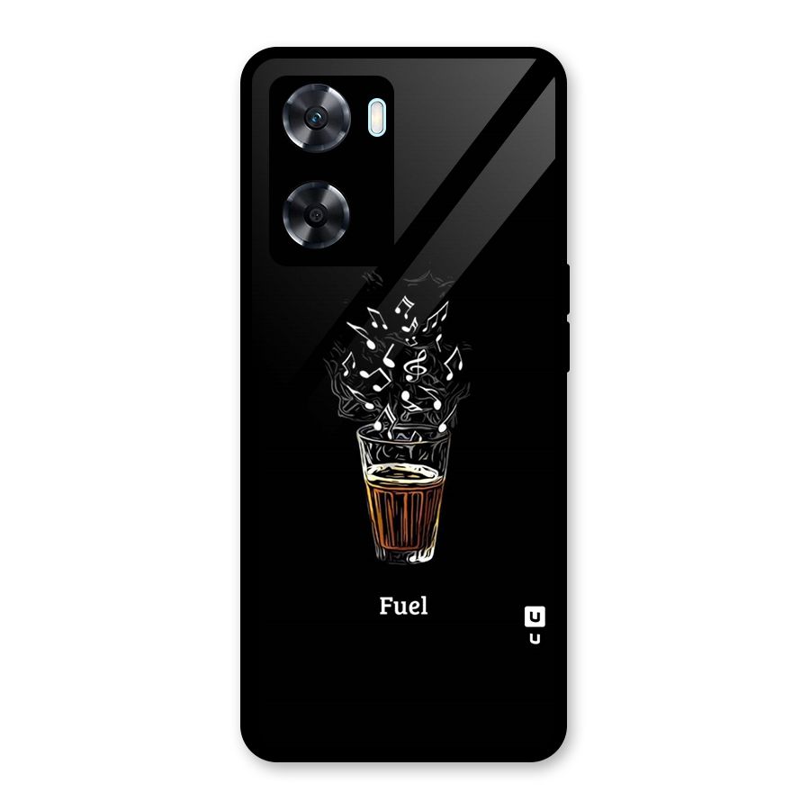Music Chai My Fuel Glass Back Case for Oppo A77