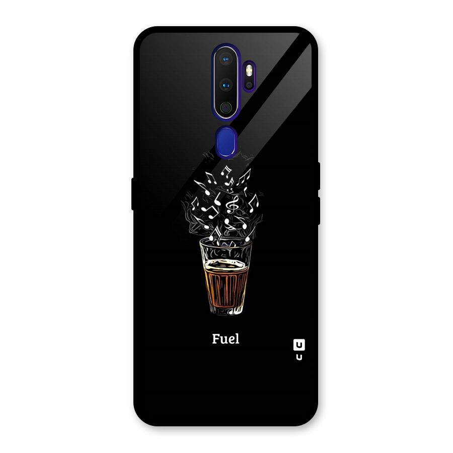 Music Chai My Fuel Glass Back Case for Oppo A9 (2020)