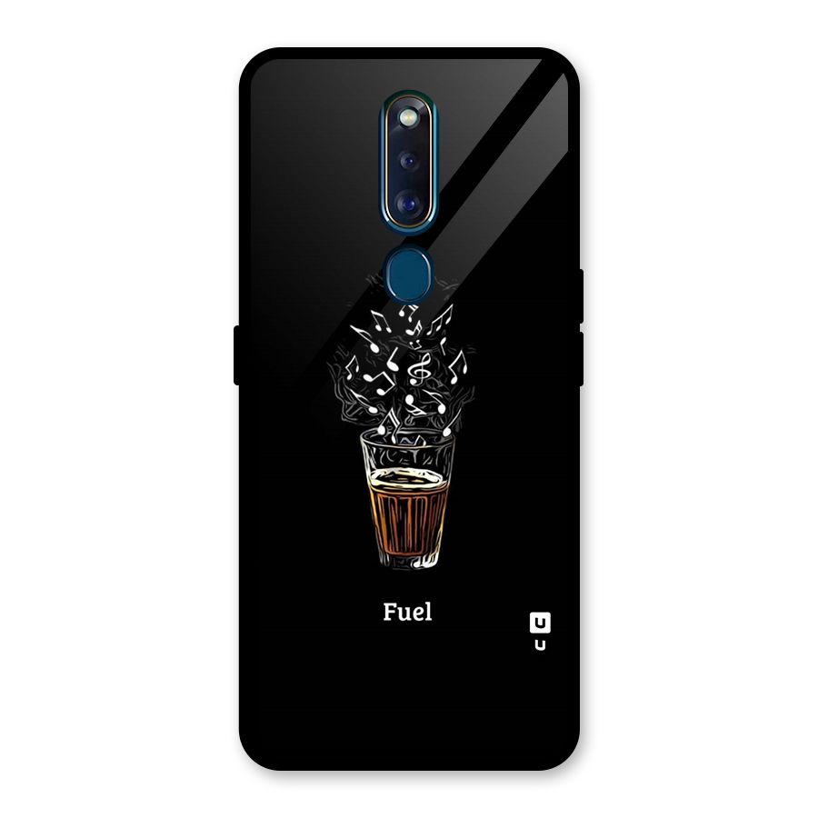 Music Chai My Fuel Glass Back Case for Oppo F11 Pro