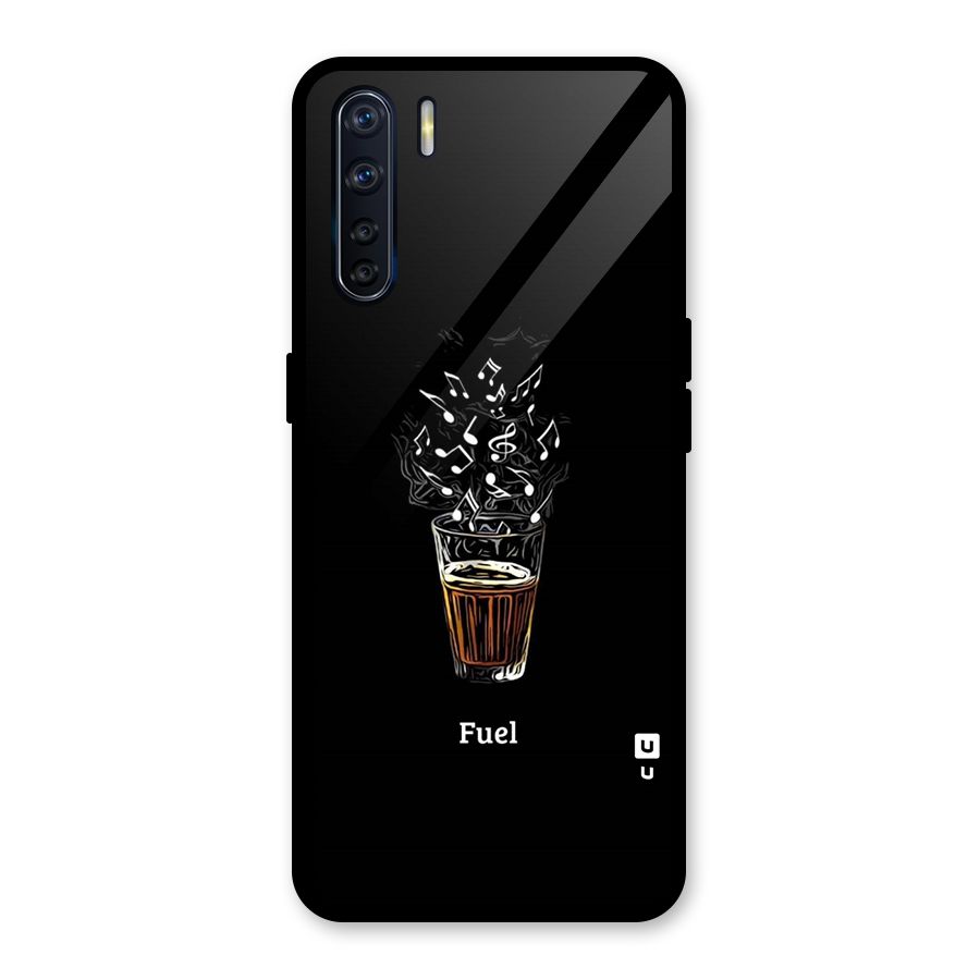 Music Chai My Fuel Glass Back Case for Oppo F15