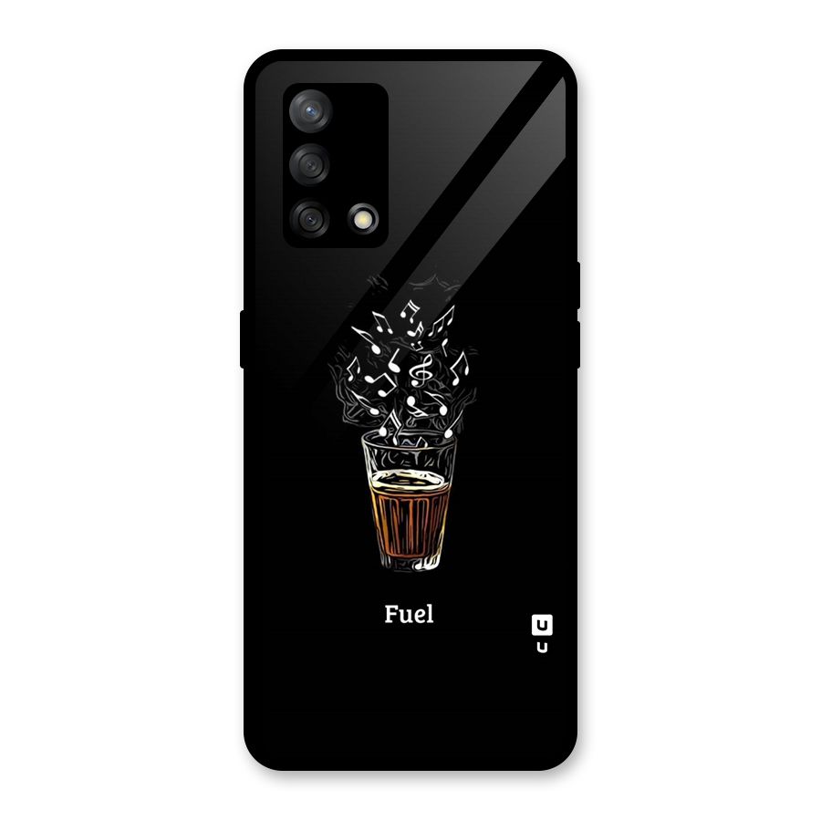 Music Chai My Fuel Glass Back Case for Oppo F19