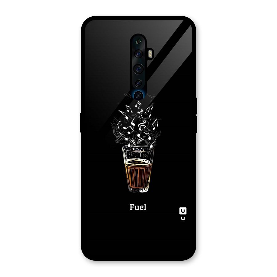 Music Chai My Fuel Glass Back Case for Oppo Reno2 Z