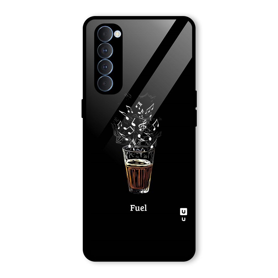 Music Chai My Fuel Glass Back Case for Oppo Reno4 Pro