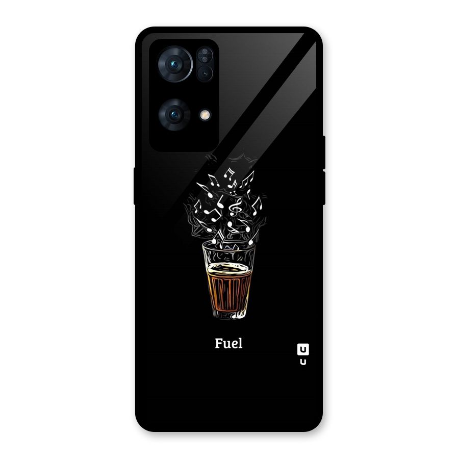 Music Chai My Fuel Glass Back Case for Oppo Reno7 Pro 5G