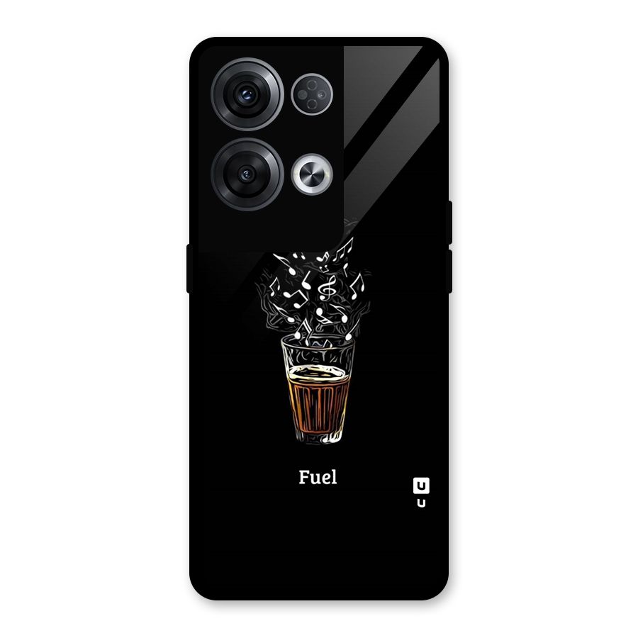 Music Chai My Fuel Glass Back Case for Oppo Reno8 Pro 5G