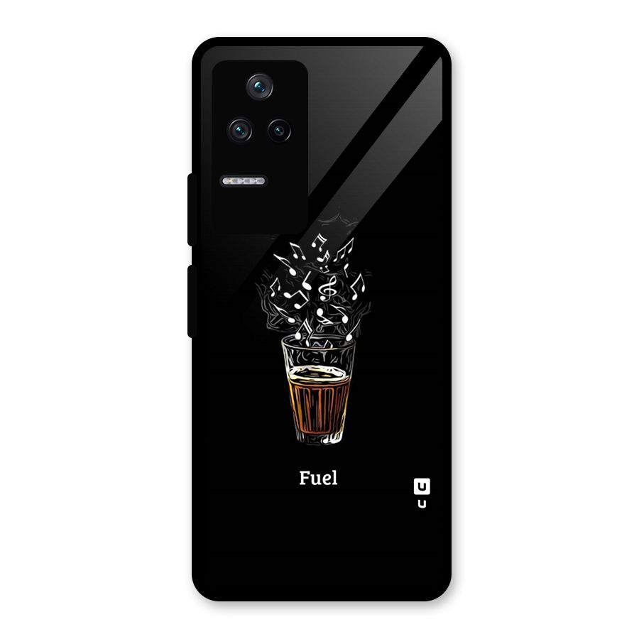 Music Chai My Fuel Glass Back Case for Poco F4 5G