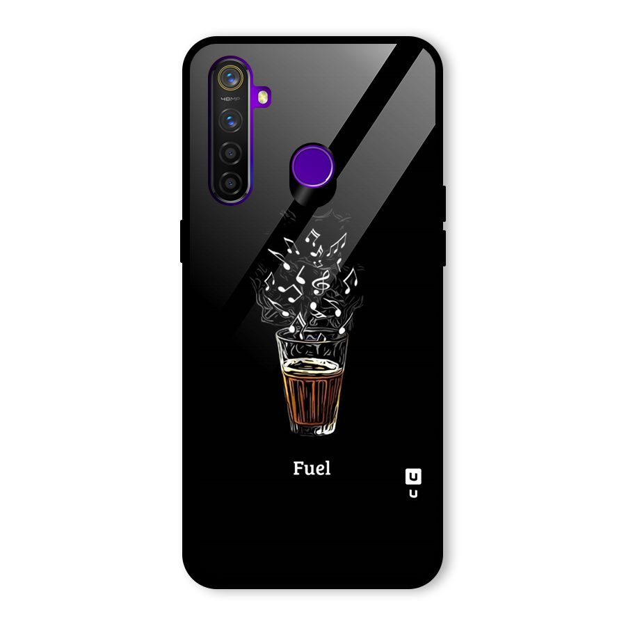 Music Chai My Fuel Glass Back Case for Realme 5 Pro