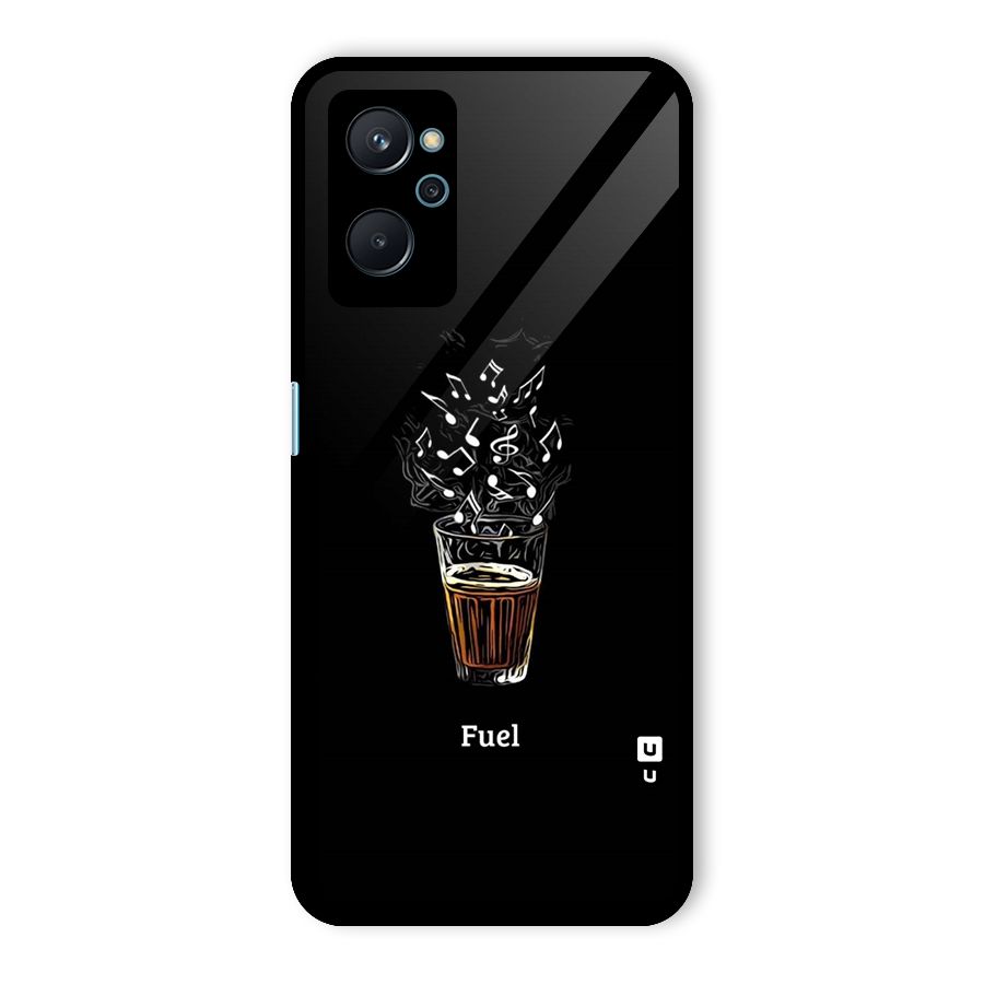 Music Chai My Fuel Glass Back Case for Realme 9i