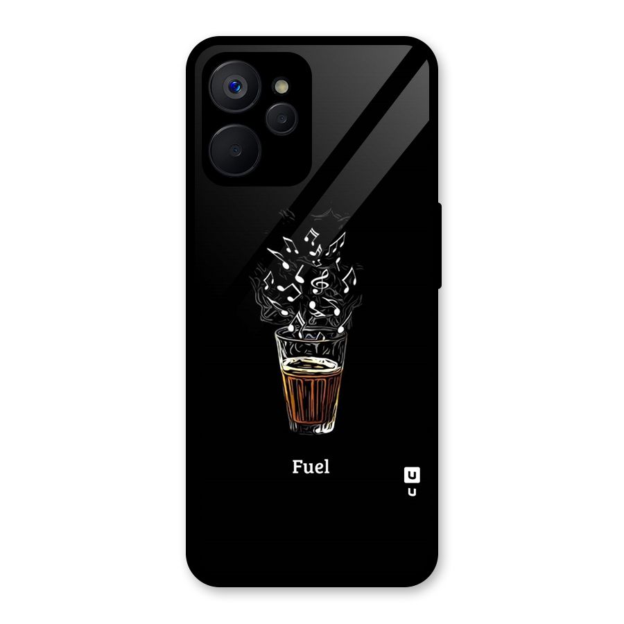 Music Chai My Fuel Glass Back Case for Realme 9i 5G