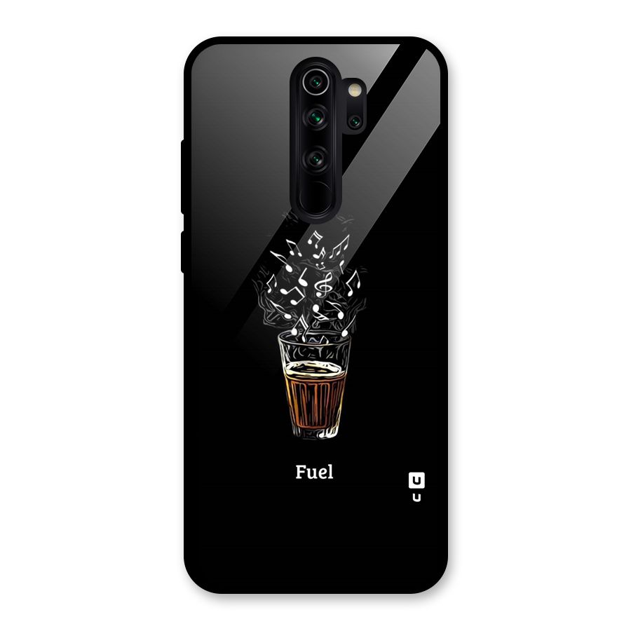 Music Chai My Fuel Glass Back Case for Redmi Note 8 Pro