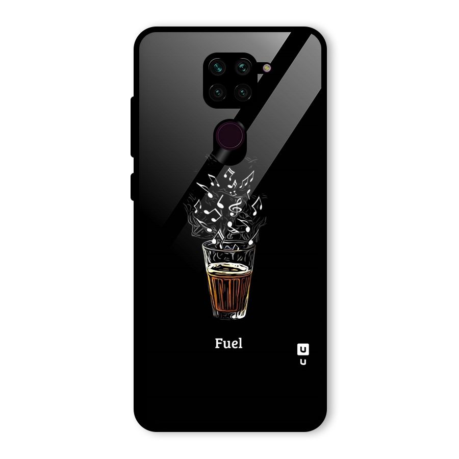 Music Chai My Fuel Glass Back Case for Redmi Note 9