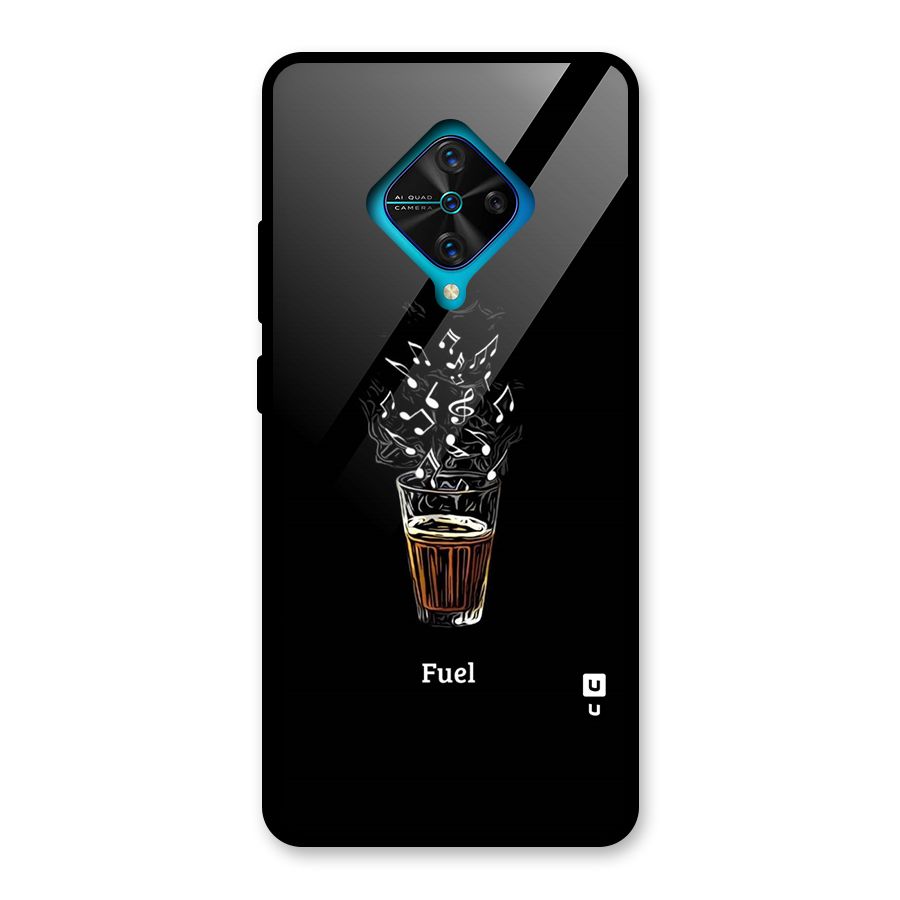 Music Chai My Fuel Glass Back Case for Vivo S1 Pro