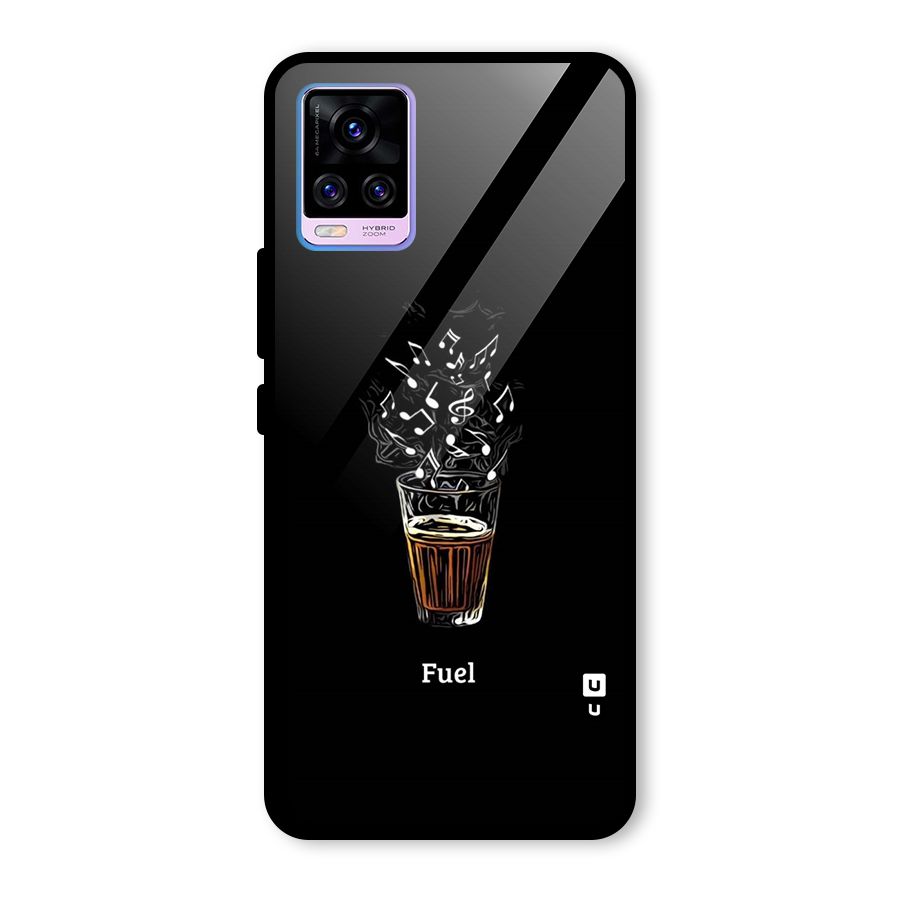 Music Chai My Fuel Glass Back Case for Vivo V20 Pro
