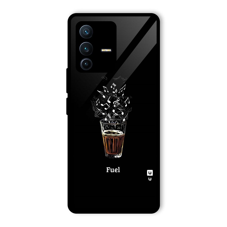 Music Chai My Fuel Glass Back Case for Vivo V23 Pro