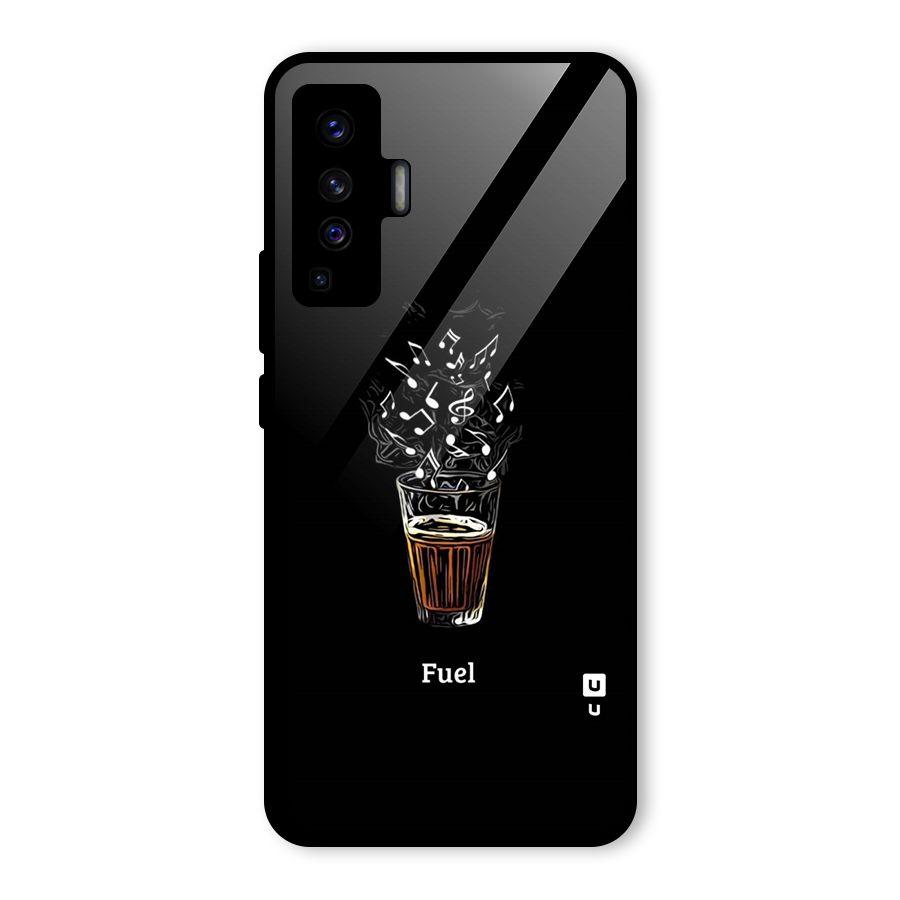 Music Chai My Fuel Glass Back Case for Vivo X50