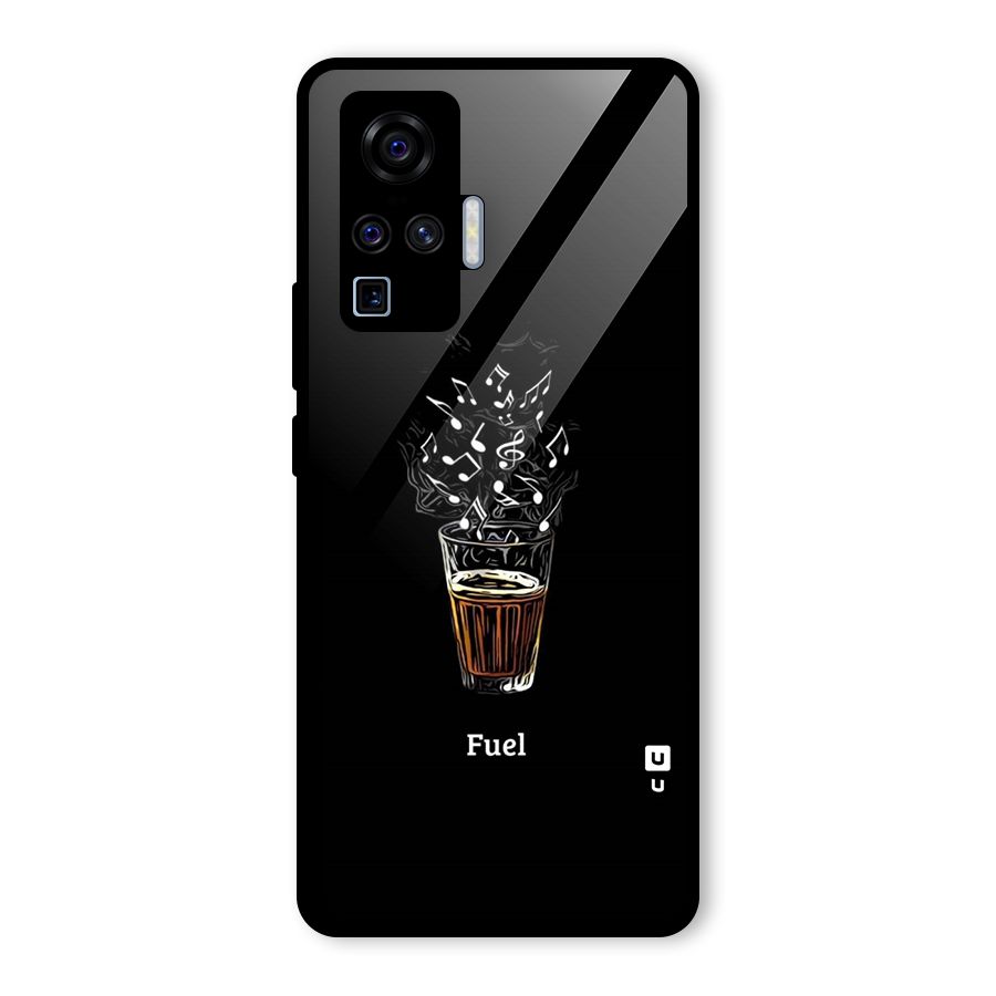 Music Chai My Fuel Glass Back Case for Vivo X50 Pro