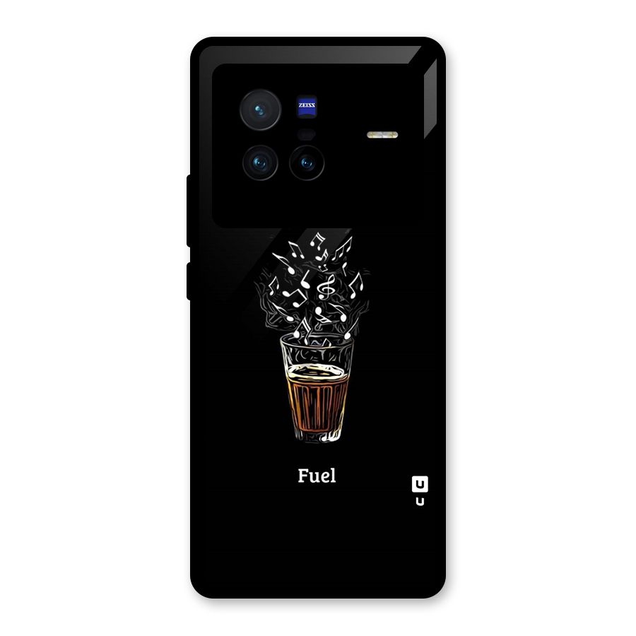 Music Chai My Fuel Glass Back Case for Vivo X80