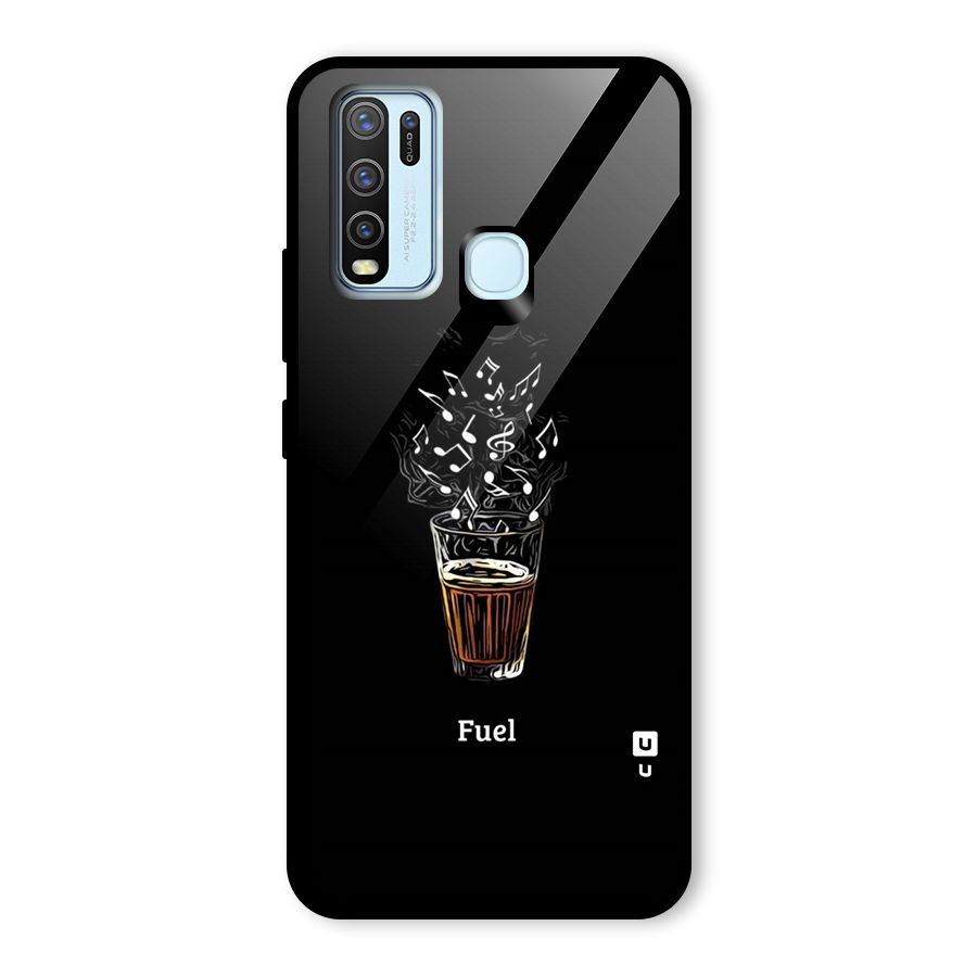 Music Chai My Fuel Glass Back Case for Vivo Y30
